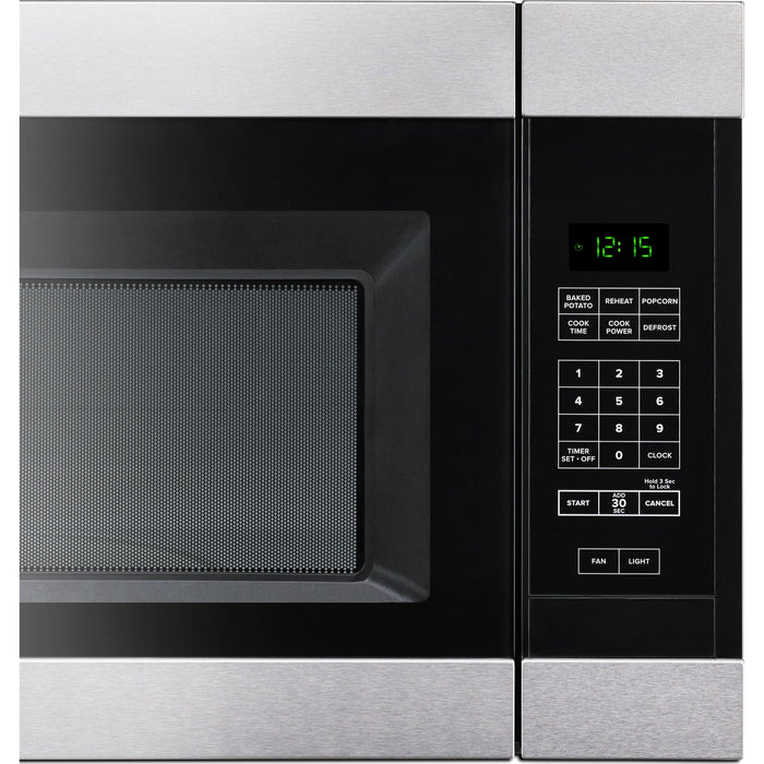 Amana 1.6 cu.ft.  Over-the-Range Microwave with Add 0:30 Seconds - Stainless Steel (YAMV2307PFS)