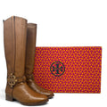 Amanda Riding Boots Designer By Tory Burch In Brown, Size: 7