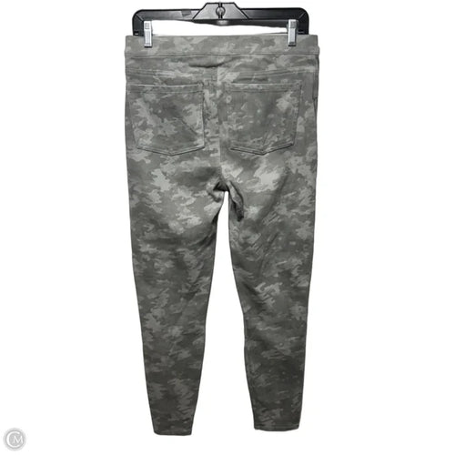 Ankle Jean-Ish Legging Pants By Spanx In Camouflage Print, Size: L