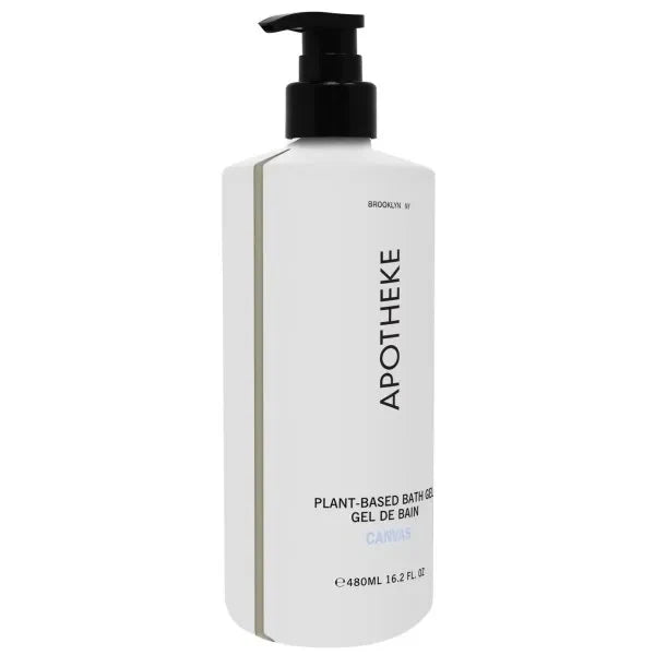 Apotheke Canvas Bath Gel 480ml — Luxury Hotel Plant-Based Body Wash