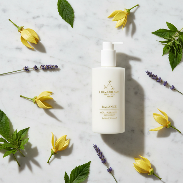 Aromatherapy Associates luxury body lotion 300ml JW Marriott hotel body lotion ylang ylang geranium patchouli essential oils