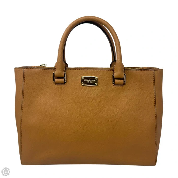 AS IS Kellen Handbag Leather By Michael By Michael Kors, Size: Medium