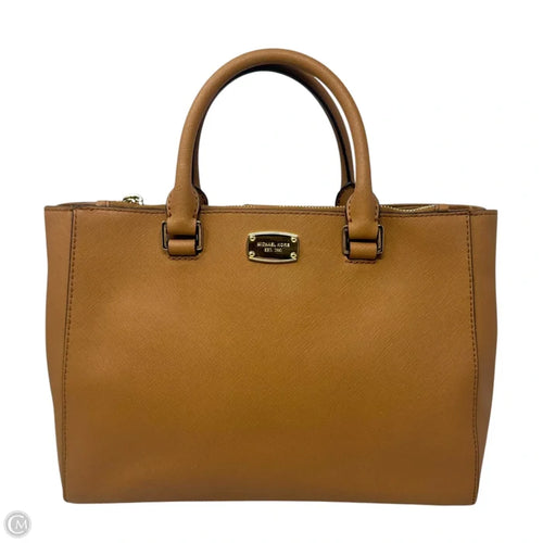 AS IS Kellen Handbag Leather By Michael By Michael Kors, Size: Medium