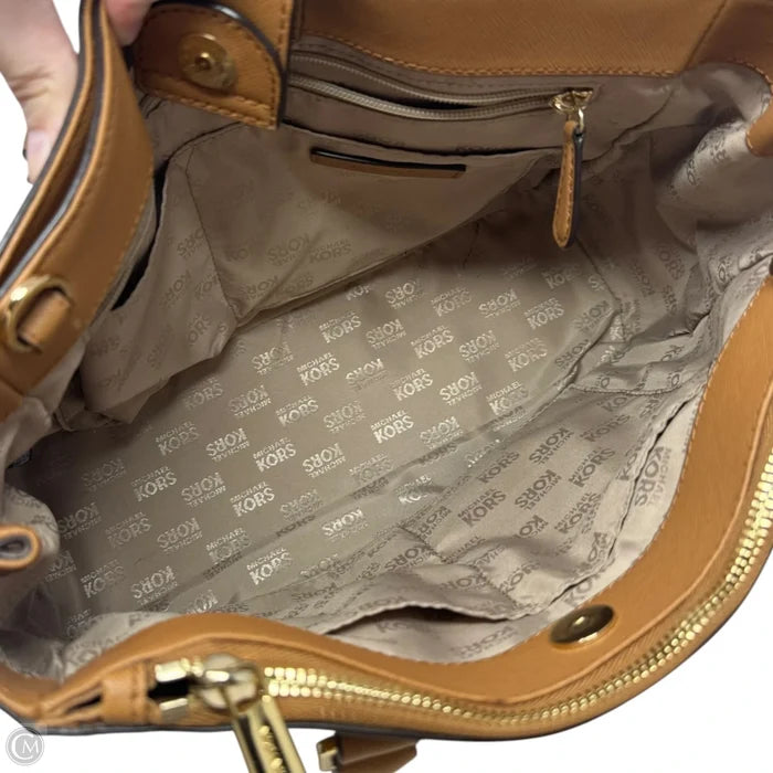 AS IS Kellen Handbag Leather By Michael By Michael Kors, Size: Medium