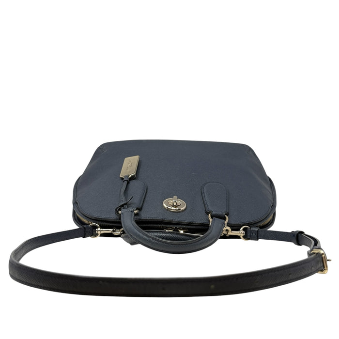 AS IS Prince Street Domed Satchel Designer By Coach, Size: Medium