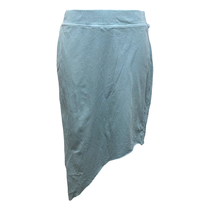 Asymmetrical Skirt Mini & Short By Frank And Eileen In Aqua, Size: S