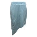 Asymmetrical Skirt Mini & Short By Frank And Eileen In Aqua, Size: S