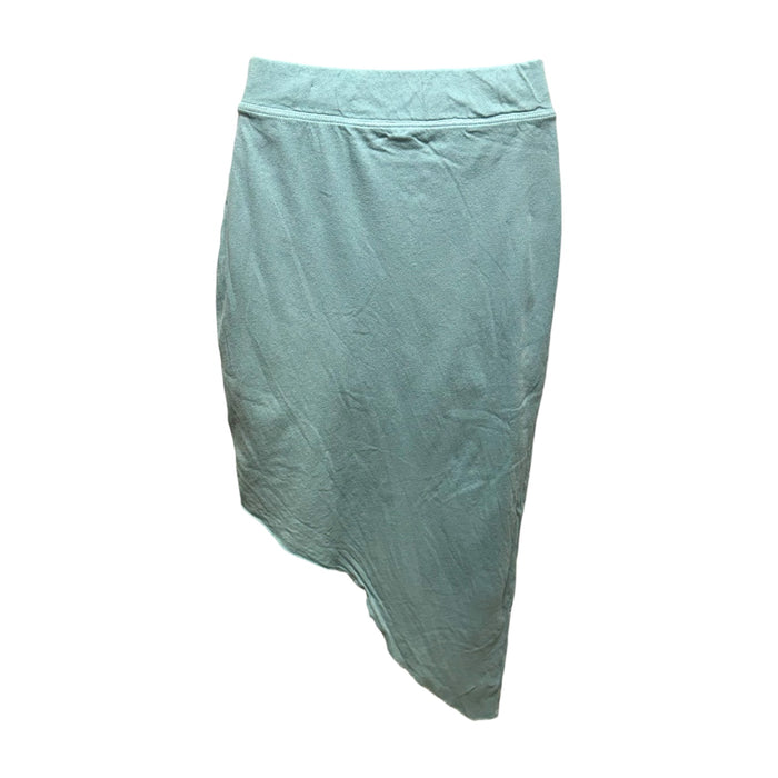 Asymmetrical Skirt Mini & Short By Frank And Eileen In Aqua, Size: S