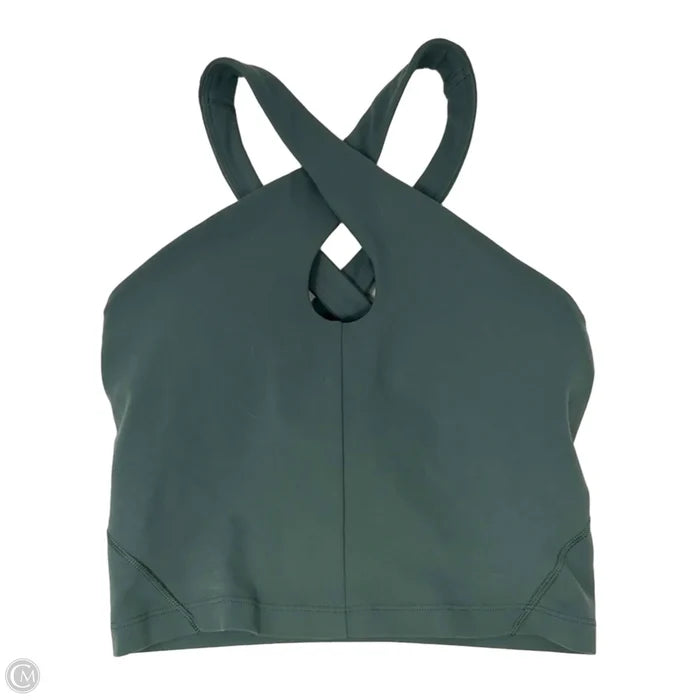 Athletic Bra By Lululemon In Green, Size: 2