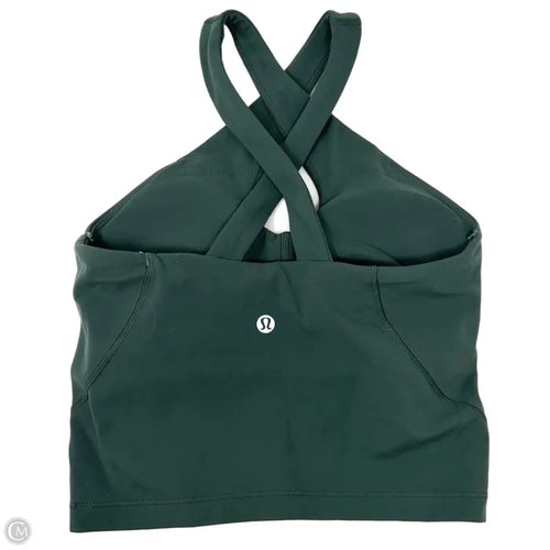 Athletic Bra By Lululemon In Green, Size: 2
