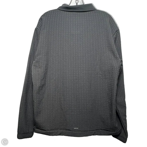 Athletic Jacket By Adidas In Black, Size: M
