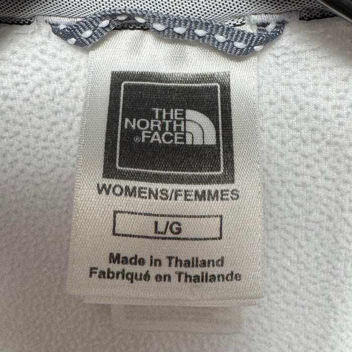 Athletic Jacket By The North Face In White, Size: L