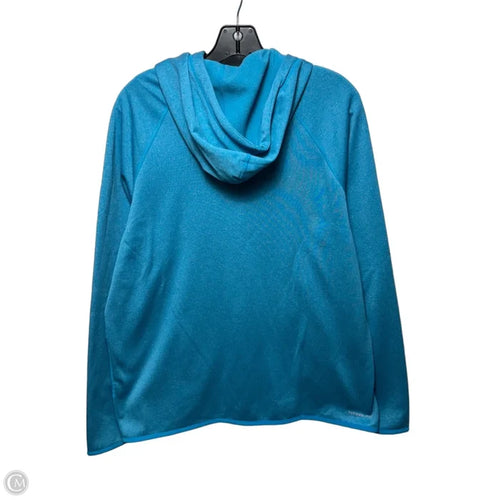 Athletic Jacket Hoodie By Nike Apparel In Blue, Size: L