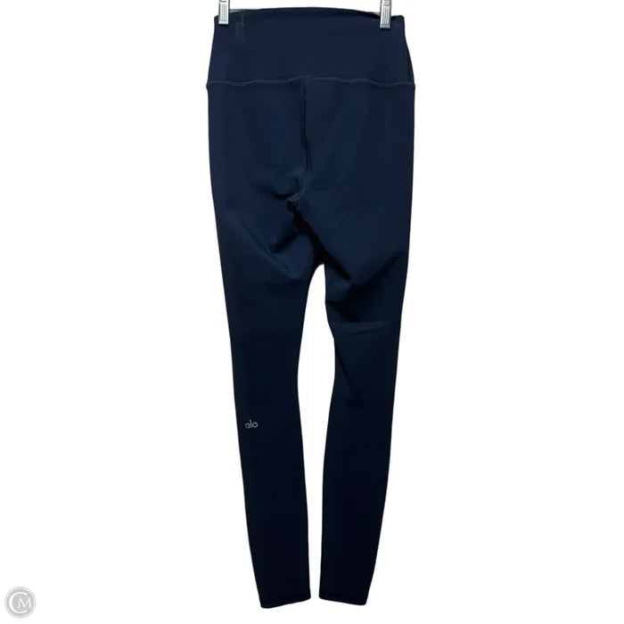 Athletic Leggings By Alo In Blue, Size: S