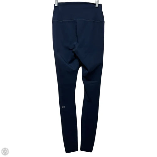 Athletic Leggings By Alo In Blue, Size: S