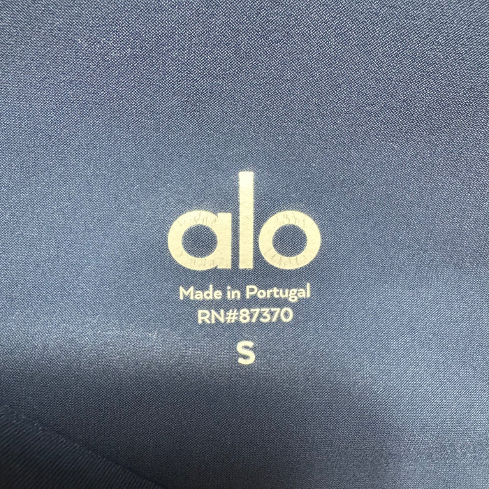 Athletic Leggings By Alo In Blue, Size: S
