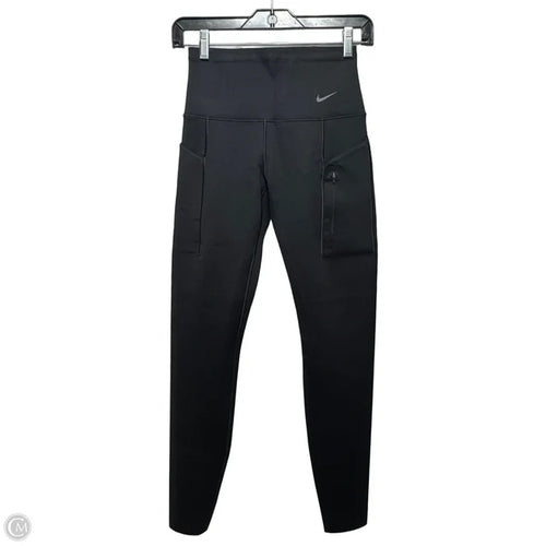 Athletic Leggings By Nike Apparel In Black, Size: S