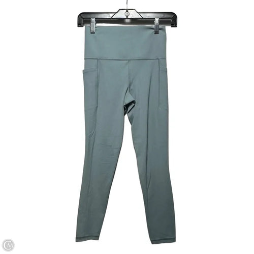 Athletic Leggings By Athleta In Teal, Size: Xs