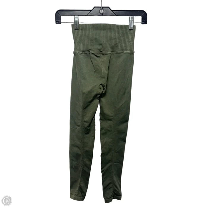 Athletic Leggings By Free People In Green, Size: Xs