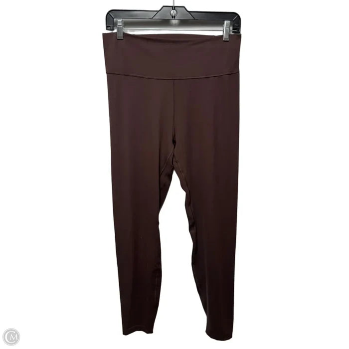 Athletic Leggings By Adidas In Brown, Size: Xl
