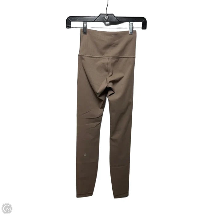 Athletic Leggings By Lululemon In Beige, Size: 0