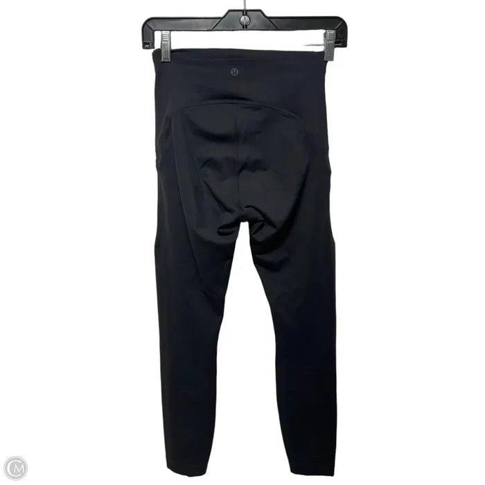 Athletic Leggings By Lululemon In Black, Size: 4