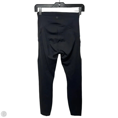 Athletic Leggings By Lululemon In Black, Size: 4