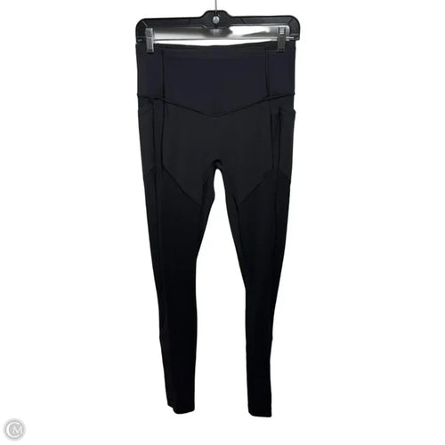 Athletic Leggings By Lululemon In Black, Size: 8