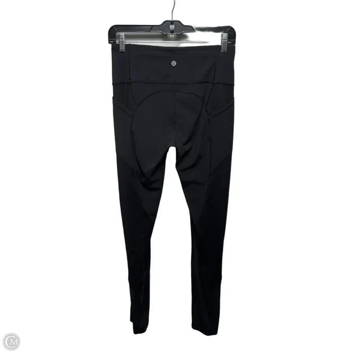 Athletic Leggings By Lululemon In Black, Size: 8