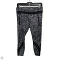 Athletic Leggings By Lululemon In Black & White, Size: 8