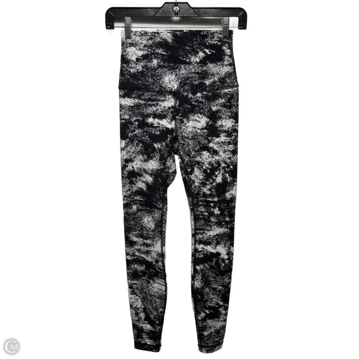 Athletic Leggings By Lululemon In Blue, Size: 6