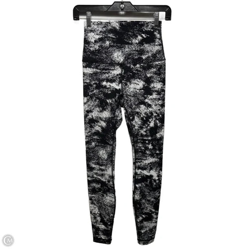 Athletic Leggings By Lululemon In Blue, Size: 6