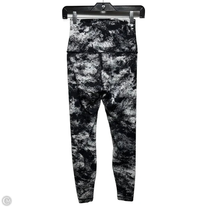 Athletic Leggings By Lululemon In Blue, Size: 6