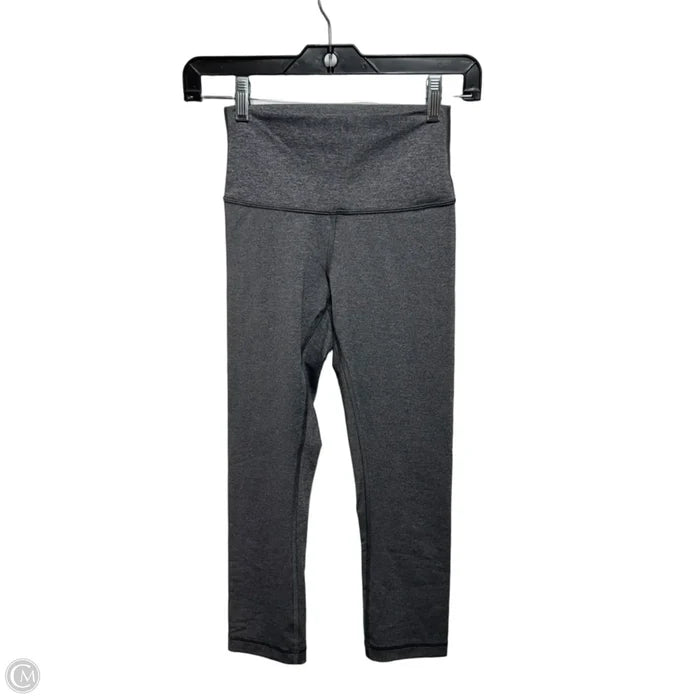 Athletic Leggings By Lululemon In Grey, Size: 4