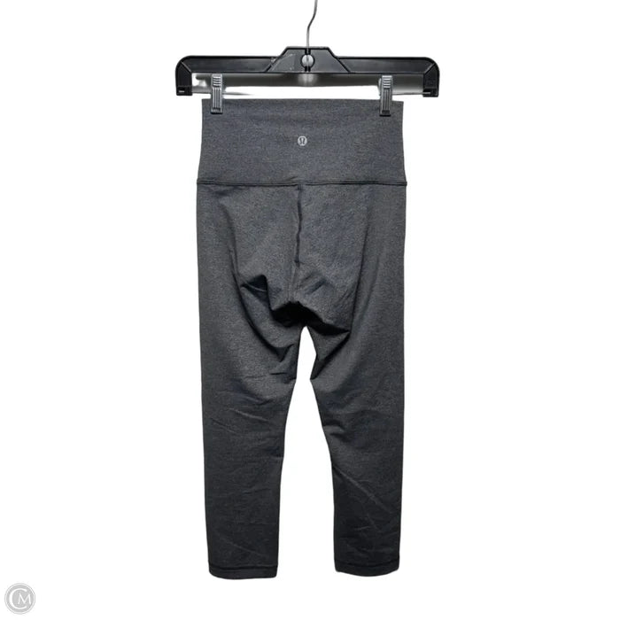 Athletic Leggings By Lululemon In Grey, Size: 4