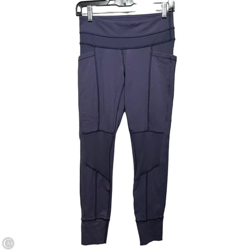 Athletic Leggings By Lululemon In Purple, Size: 6