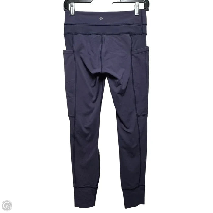 Athletic Leggings By Lululemon In Purple, Size: 6