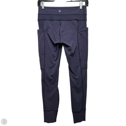 Athletic Leggings By Lululemon In Purple, Size: 6