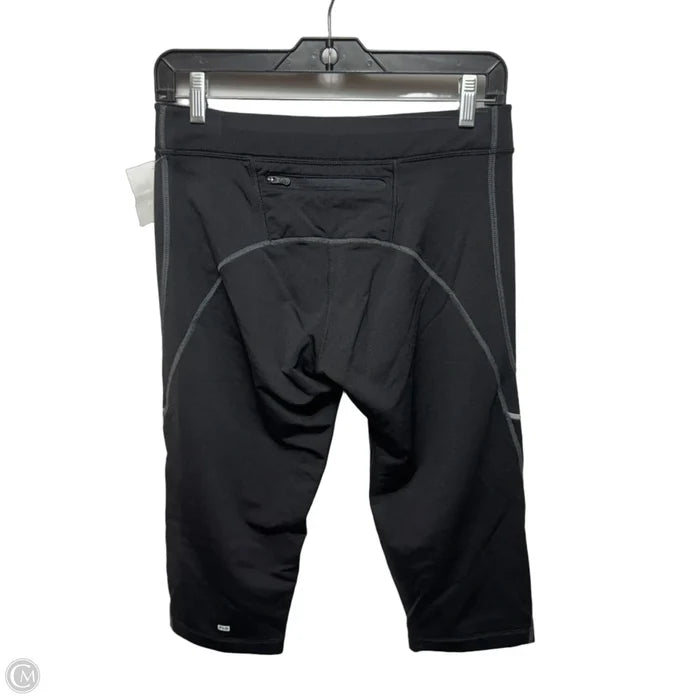 Athletic Leggings Capris Merino Blend By Smartwool In Black, Size: M