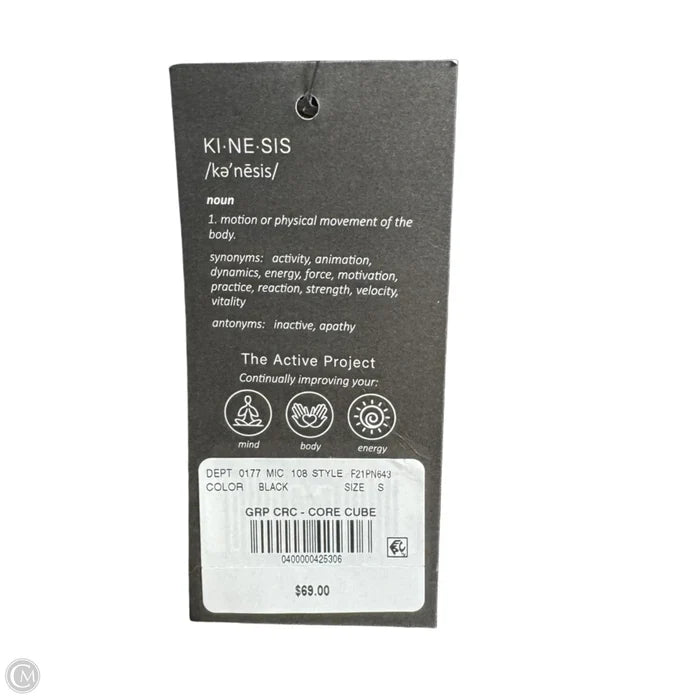 Athletic Pants By Kinesis In Black, Size: S