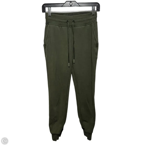 Athletic Pants By Lululemon In Green, Size: 2