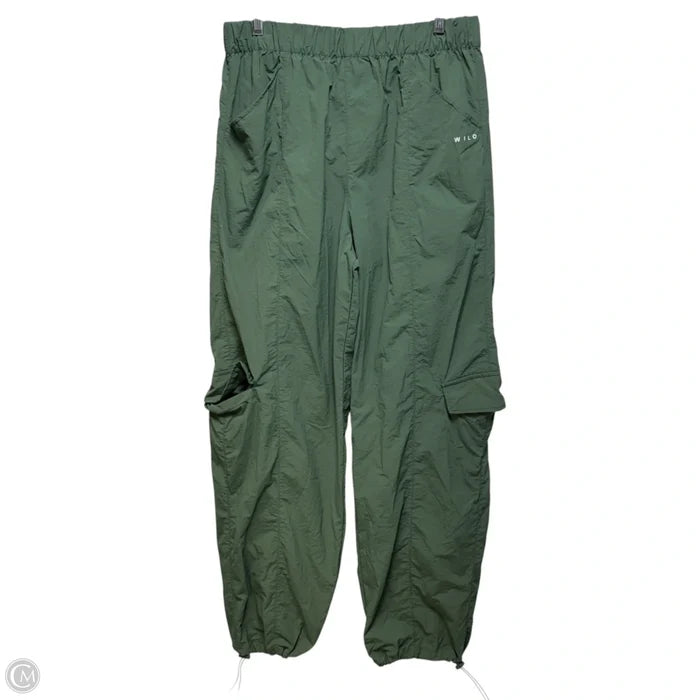 Athletic Pants By Wilo The Label In Green, Size: L