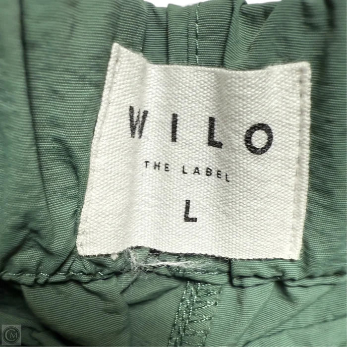 Athletic Pants By Wilo The Label In Green, Size: L