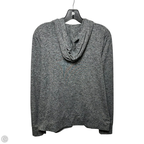 Athletic Sweatshirt Hoodie By Vuori In Grey, Size: L
