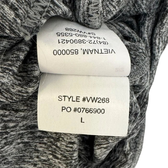 Athletic Sweatshirt Hoodie By Vuori In Grey, Size: L