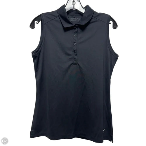 Athletic Tank Top By Nike Apparel In Black, Size: M