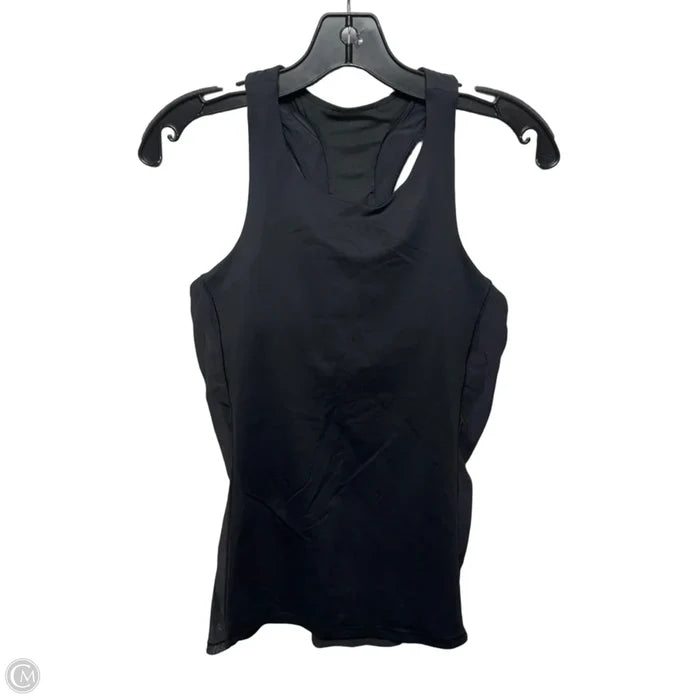 Athletic Tank Top By Lululemon In Black, Size: 8
