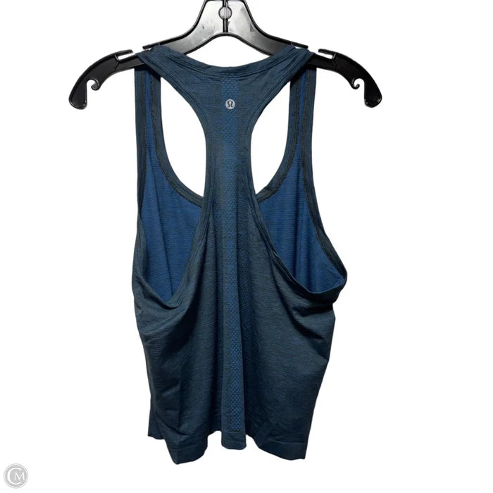 Athletic Tank Top By Lululemon In Blue, Size: 12