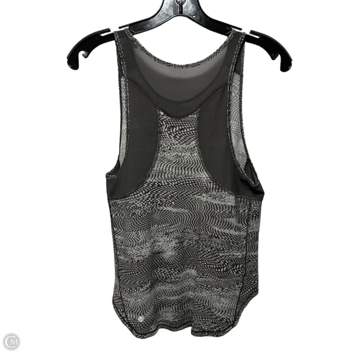 Athletic Tank Top By Lululemon In Grey, Size: M (estimated)