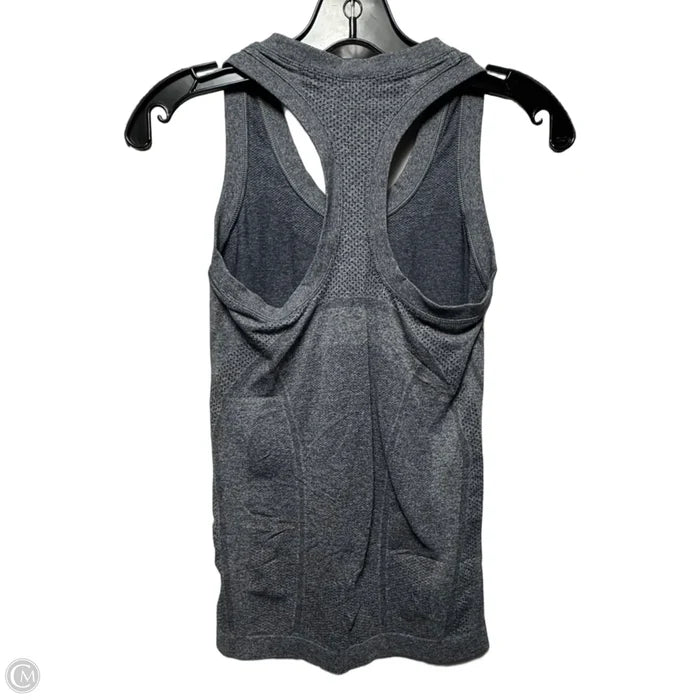 Athletic Tank Top By Lululemon In Grey, Size: Xs